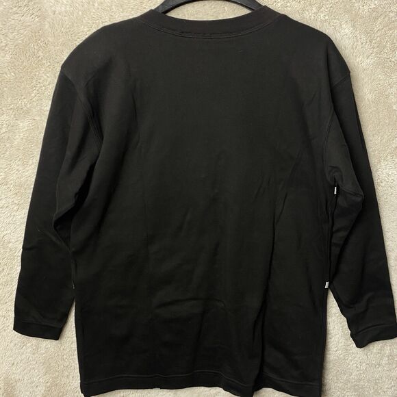 Ugly Christmas LS Top Shirt PS Chaus Petites Beads Embellished Wreath Tree Noel - Picture 2 of 6